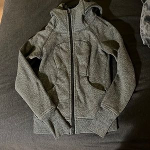 Grey black define lululemon jacket